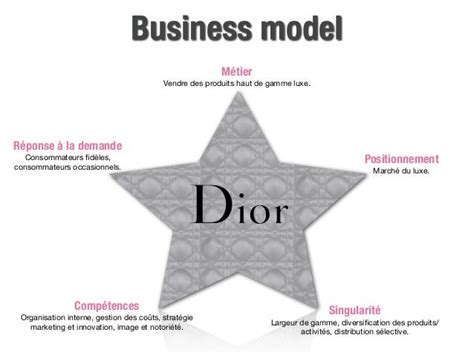 business model canvas dior|dior marketing strategy.